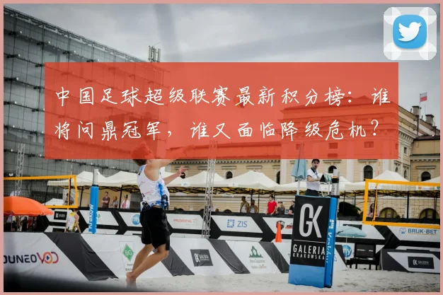 中国足球超级联赛最新积分榜:谁将问鼎冠军,谁又面临降级危机?