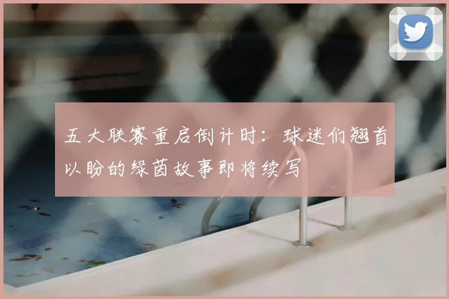 五大联赛重启倒计时：球迷们翘首以盼的绿茵故事即将续写