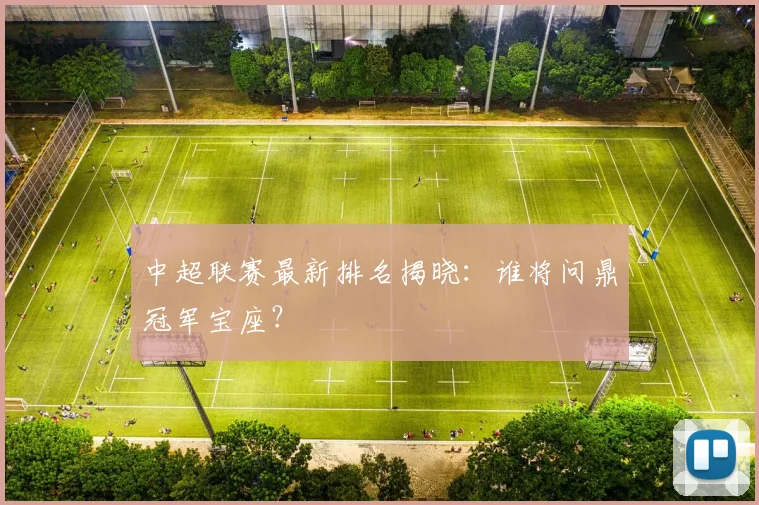中超联赛最新排名揭晓：谁将问鼎冠军宝座？